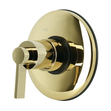 Kingston Brass KB3002NDL Two-Way Volume Control, Polished Brass KB3002NDL